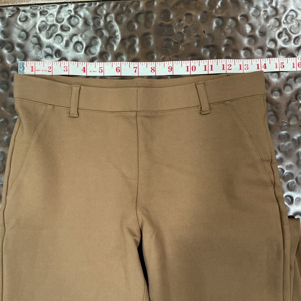 Quince Ultra Stretch Ponte Bootcut Pants, Roasted Pecan Brown, Size Small - Picture 9 of 11